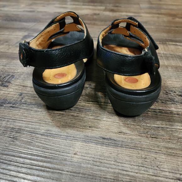 Pre-owned Clarks Unstructured Galley black size 7 SHLF - Picture 5 of 10